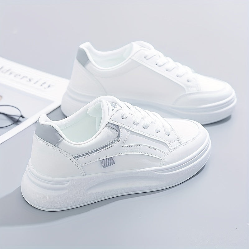 Sneakers bianche chic comfort leggero