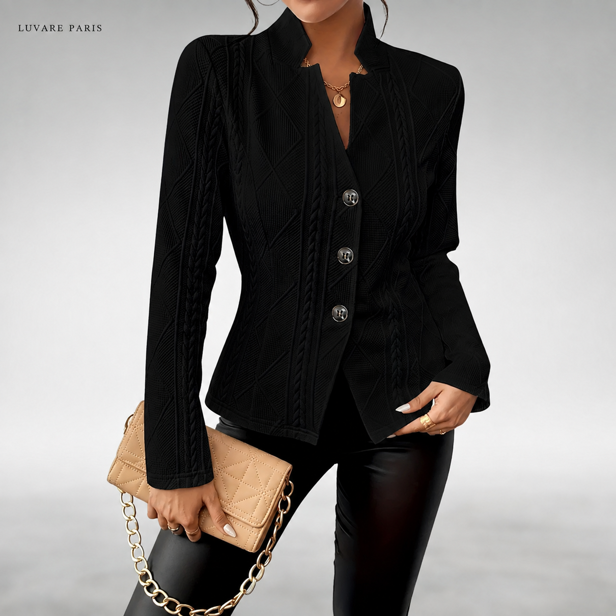Raya™ Blazer Texturizzato Elegante