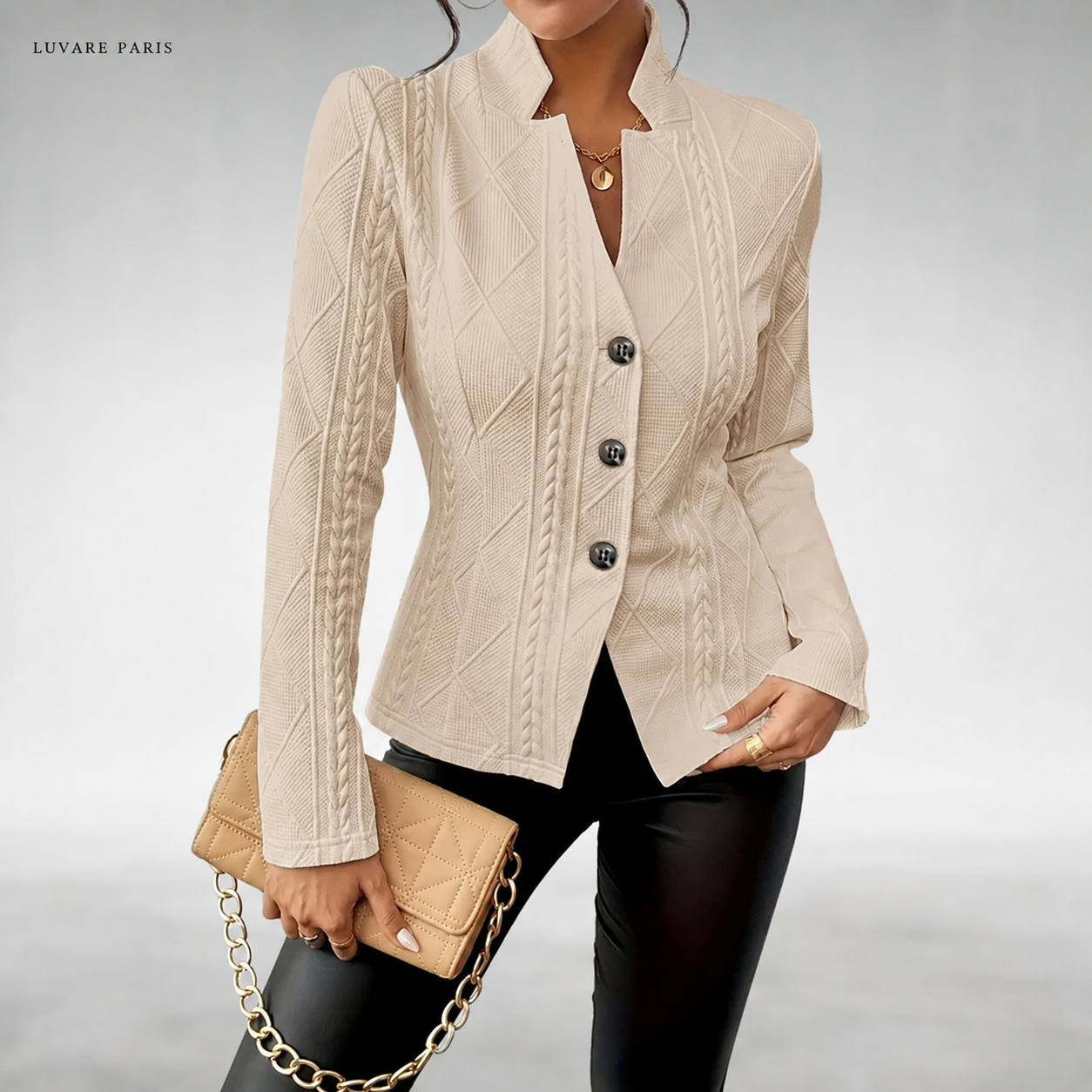 Raya™ Blazer Texturizzato Elegante