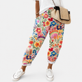Pantaloni Comodi Giardino Arcobaleno