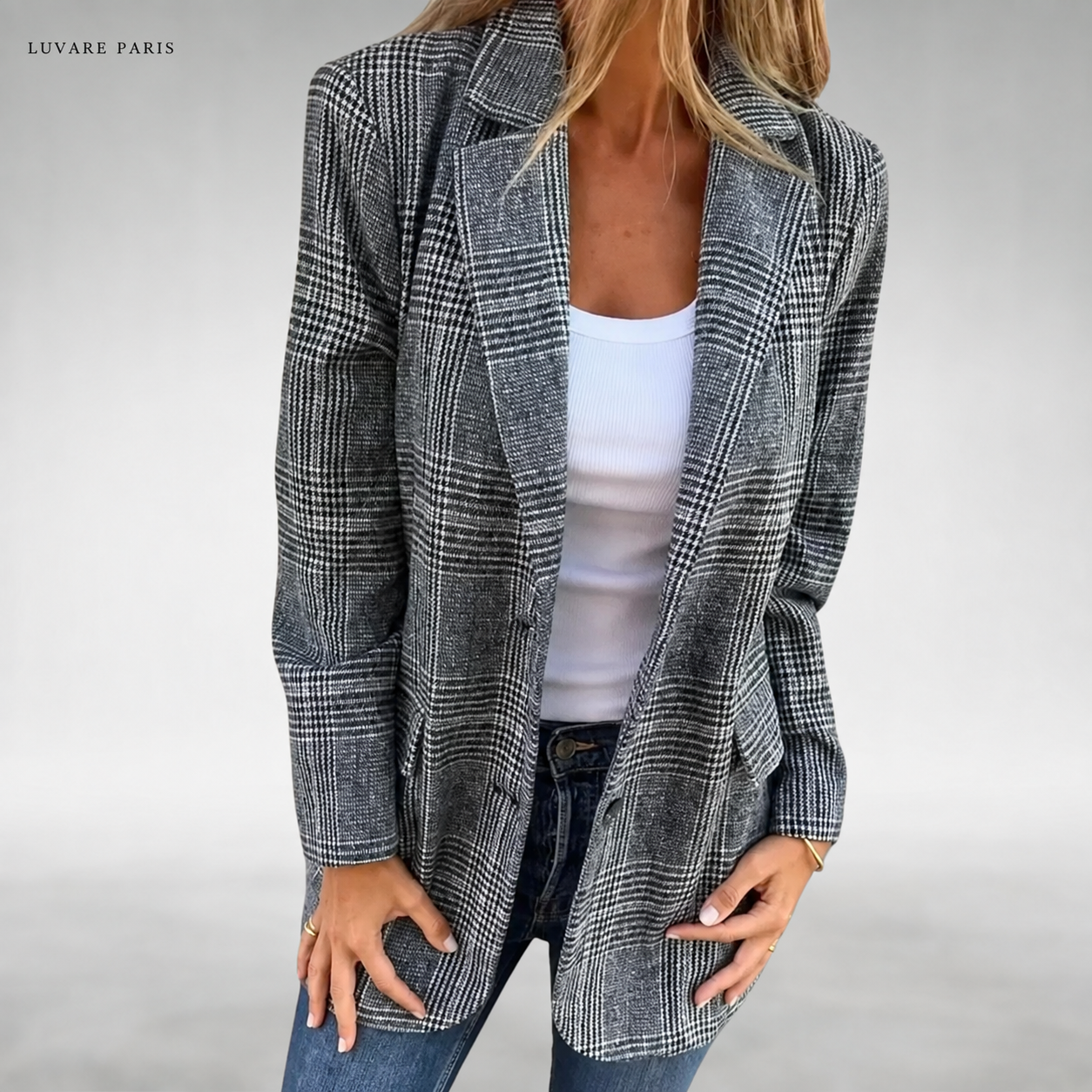 Nora™ Blazer Elegante per Donne