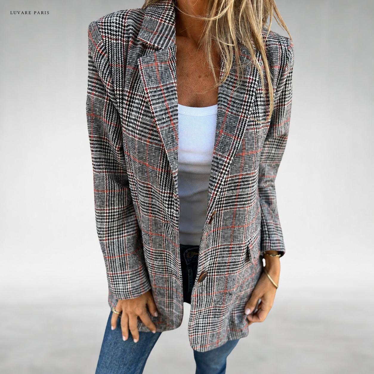 Nora™ Blazer Elegante per Donne