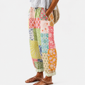 Pantaloni Comfort Mosaic Bloom