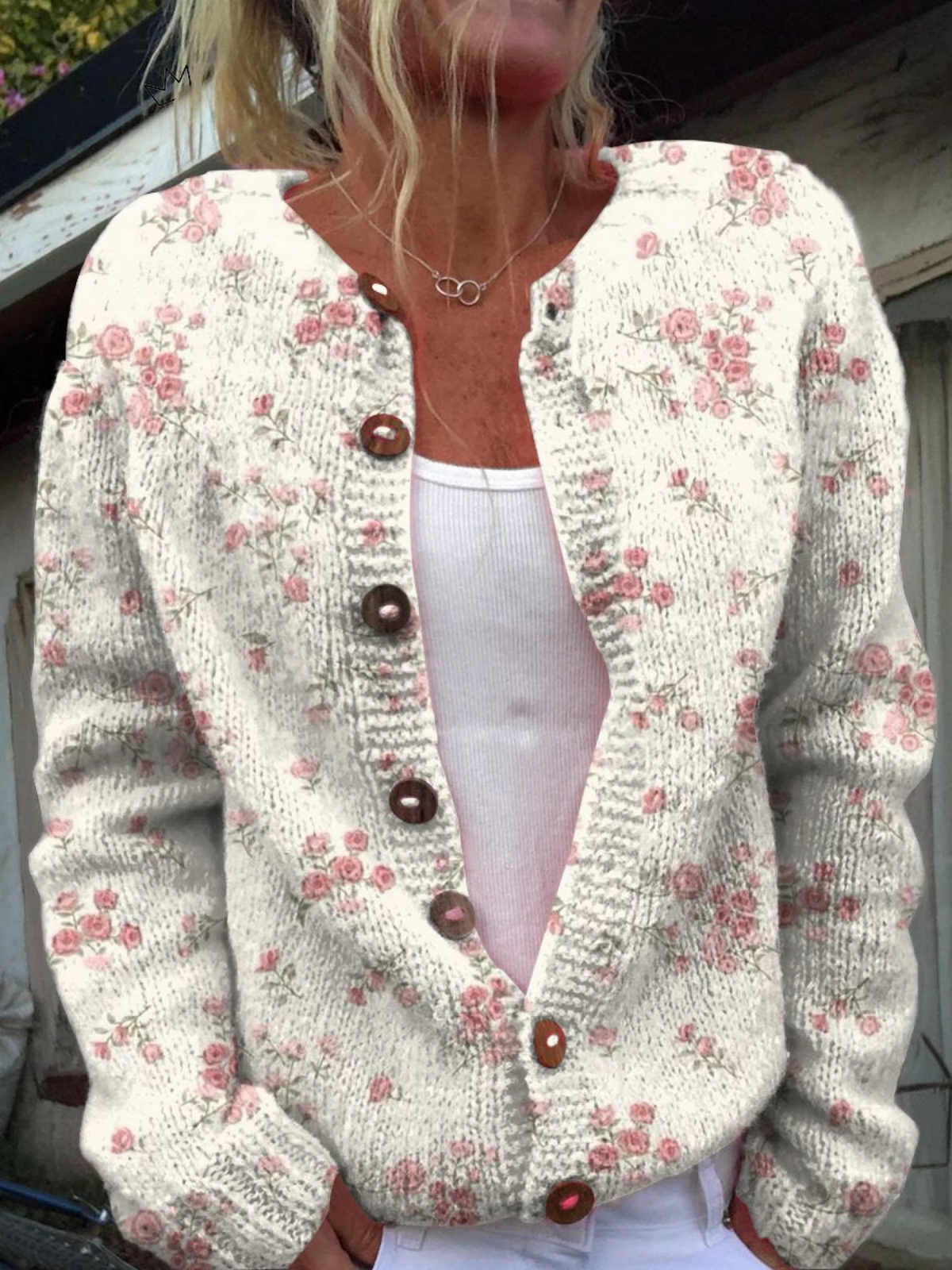 Evanthea | Cardigan Floreale