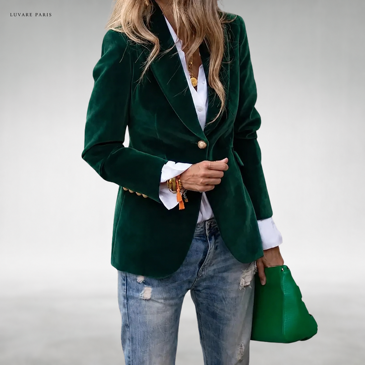 Giacca Elegante in Velluto Victoria™