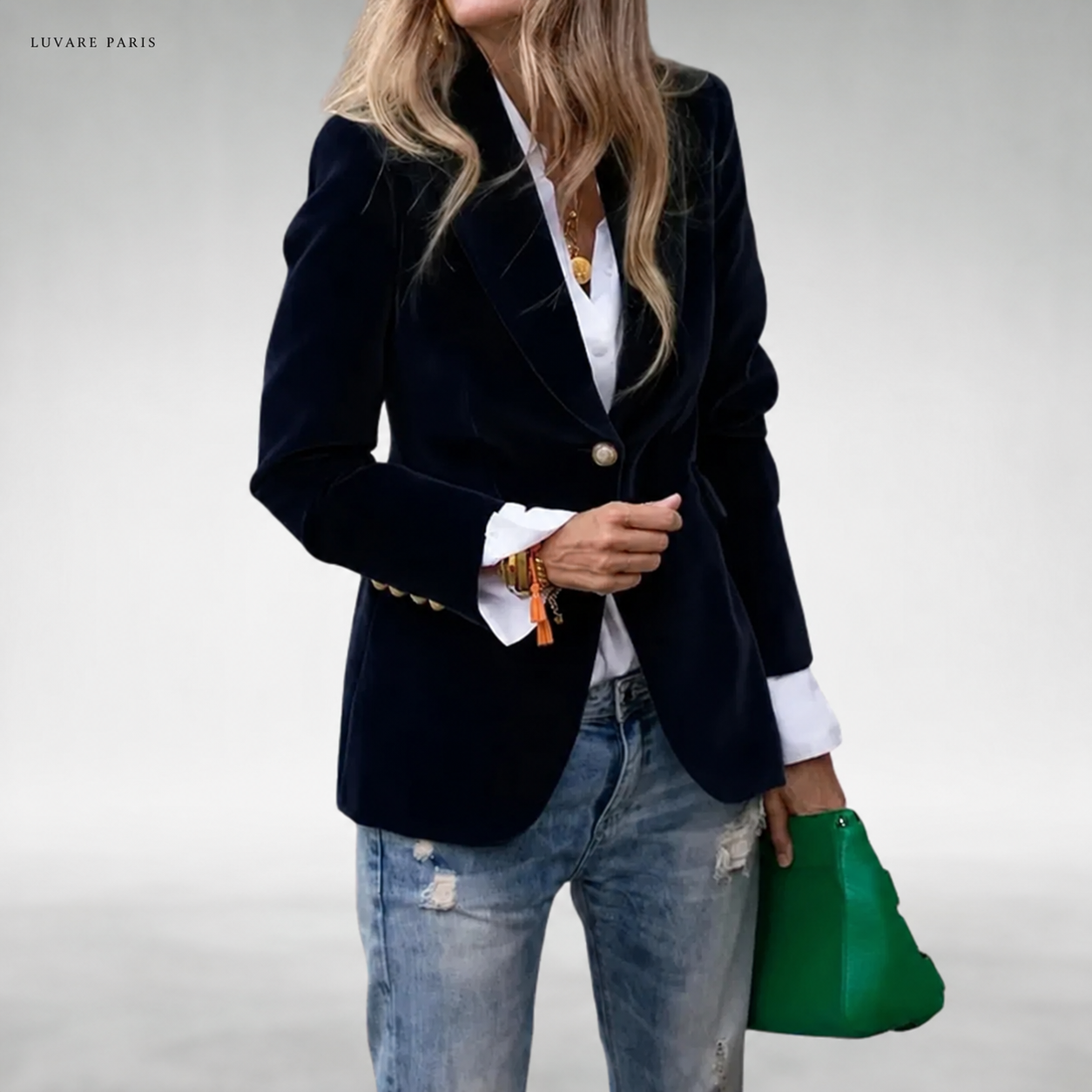 Giacca Elegante in Velluto Victoria™