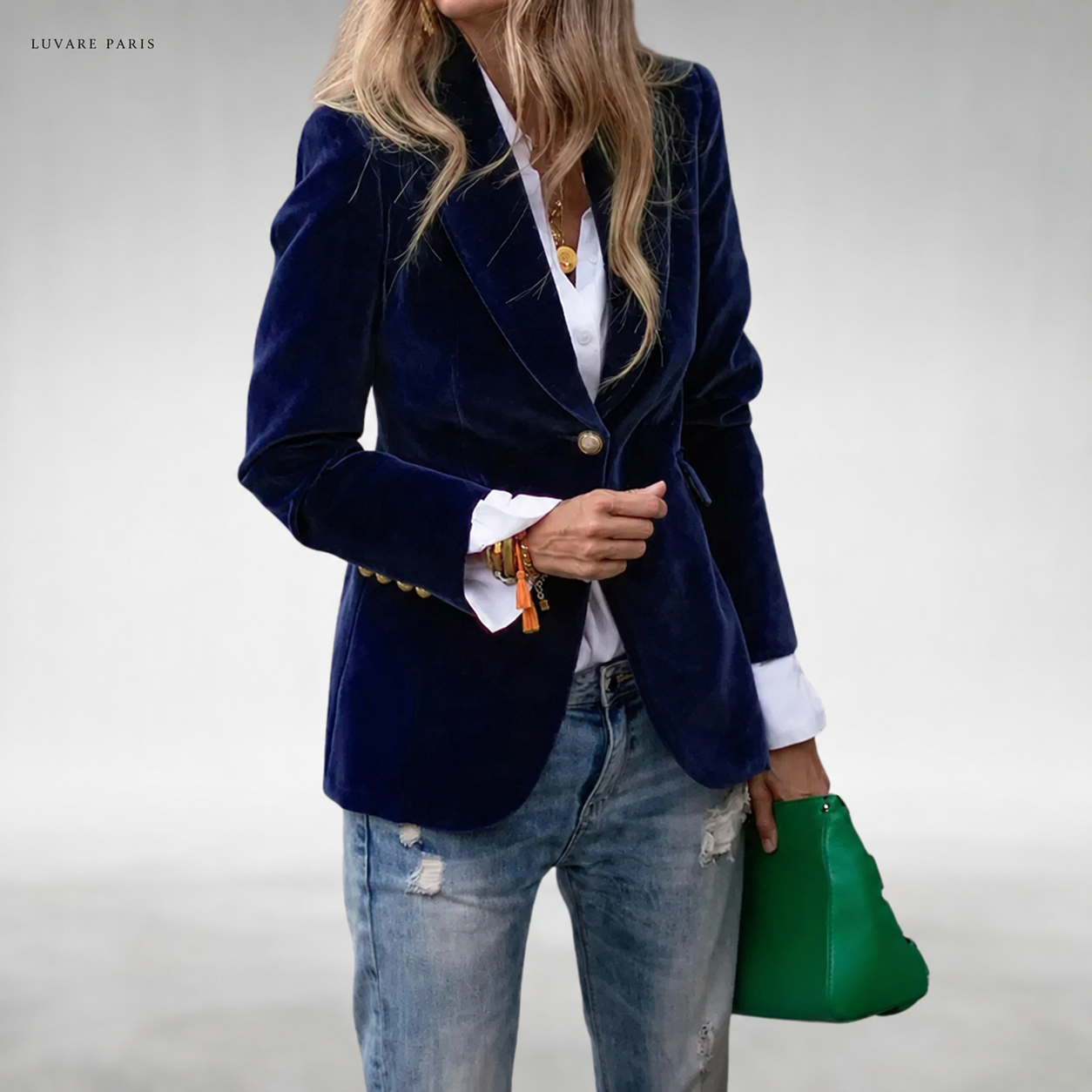 Giacca Elegante in Velluto Victoria™