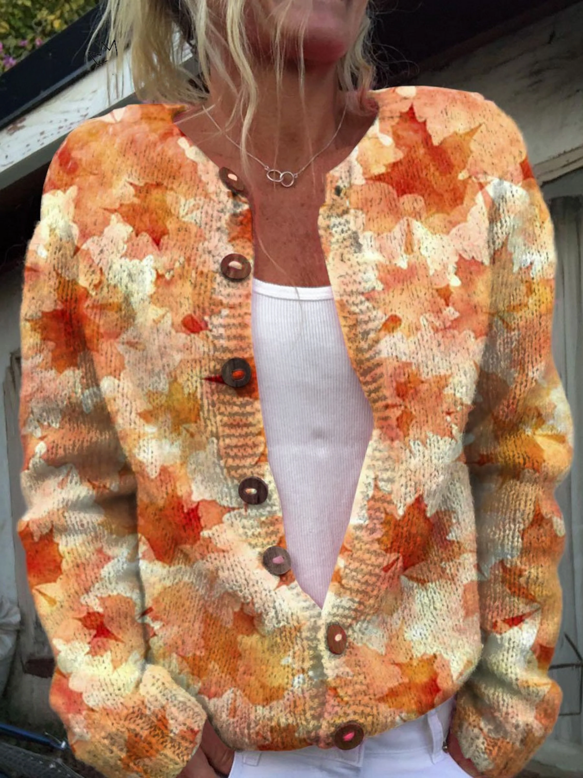 Briarwood | Cardigan Foglie d'Autunno