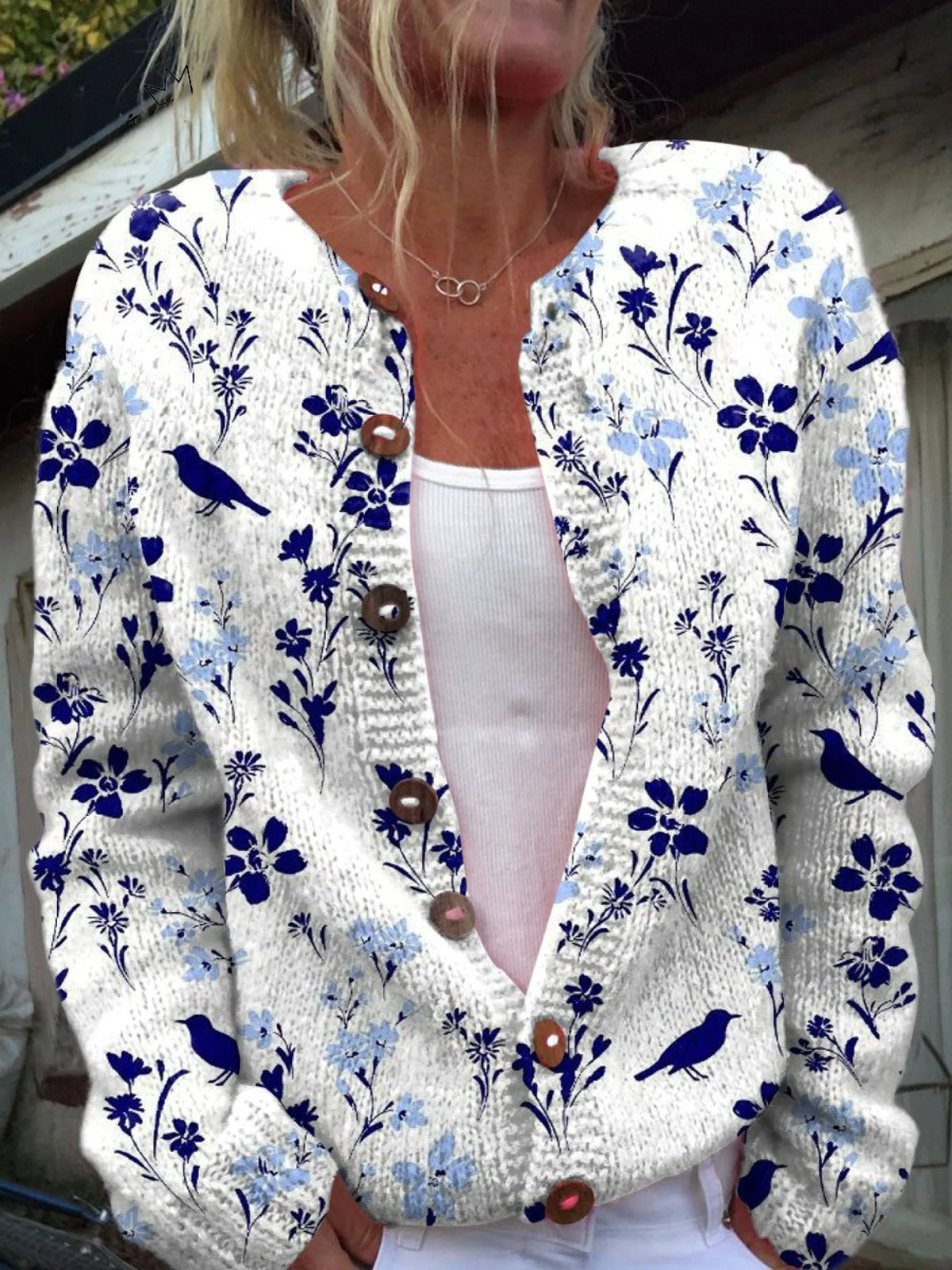 Vynora | Cardigan Floreale