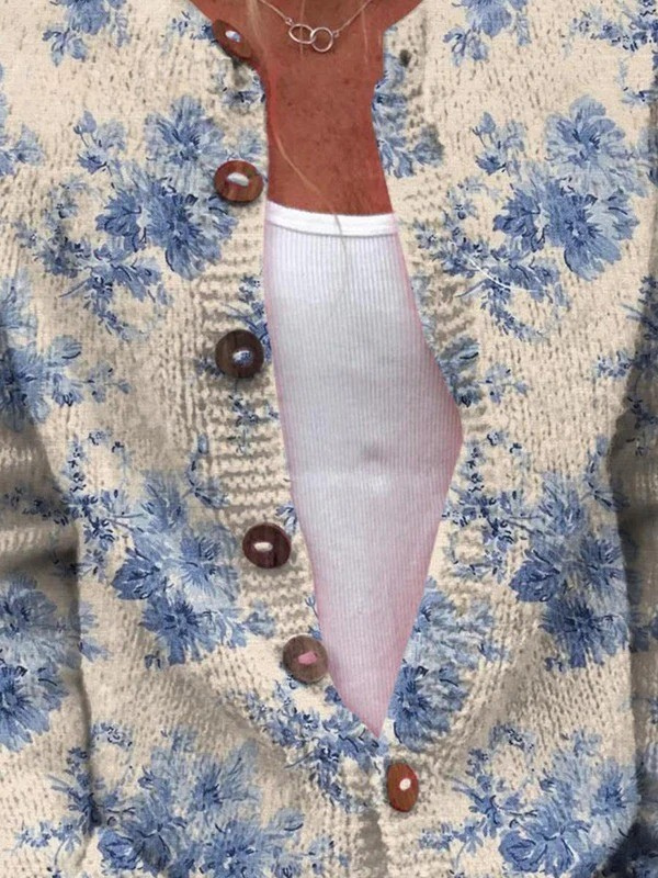 Daysie | Cardigan Floreale