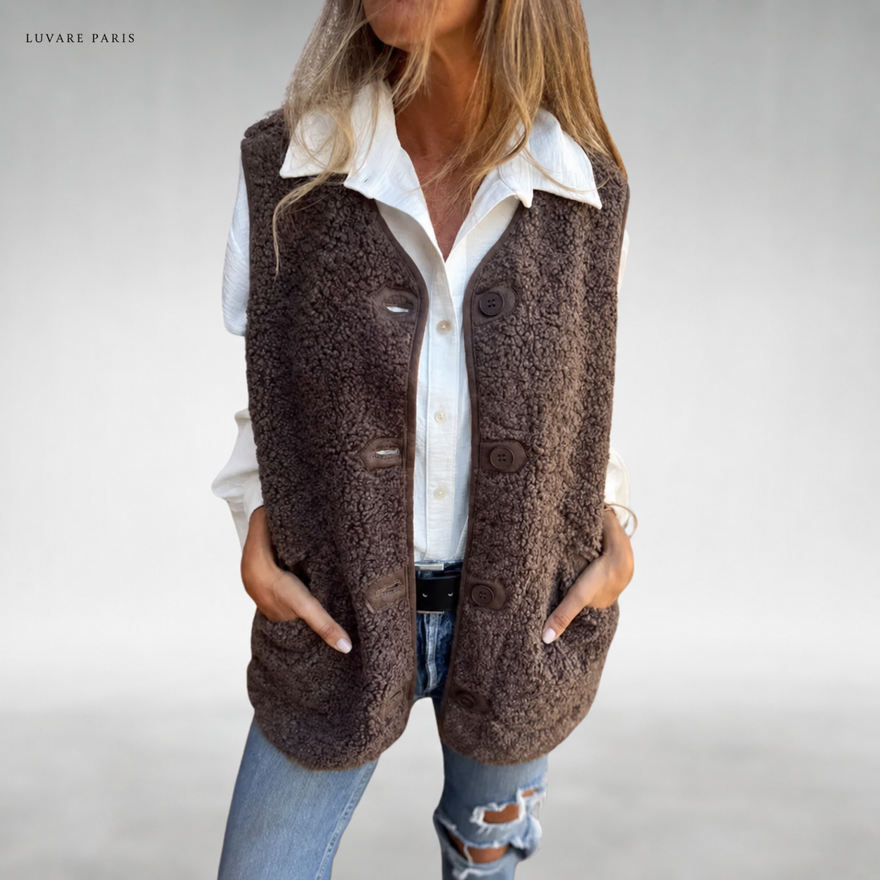 Isobelle™ Gilet Tricot Douillet