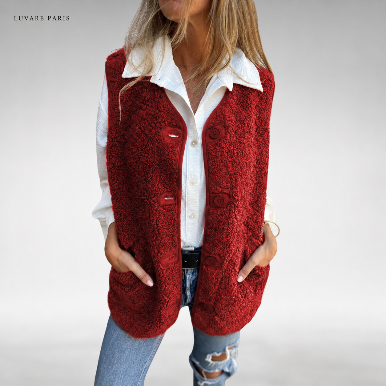 Isobelle™ Gilet Tricot Douillet