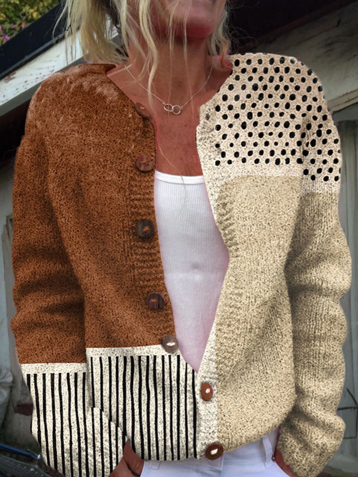 Eloise | Cardigan Patchwork