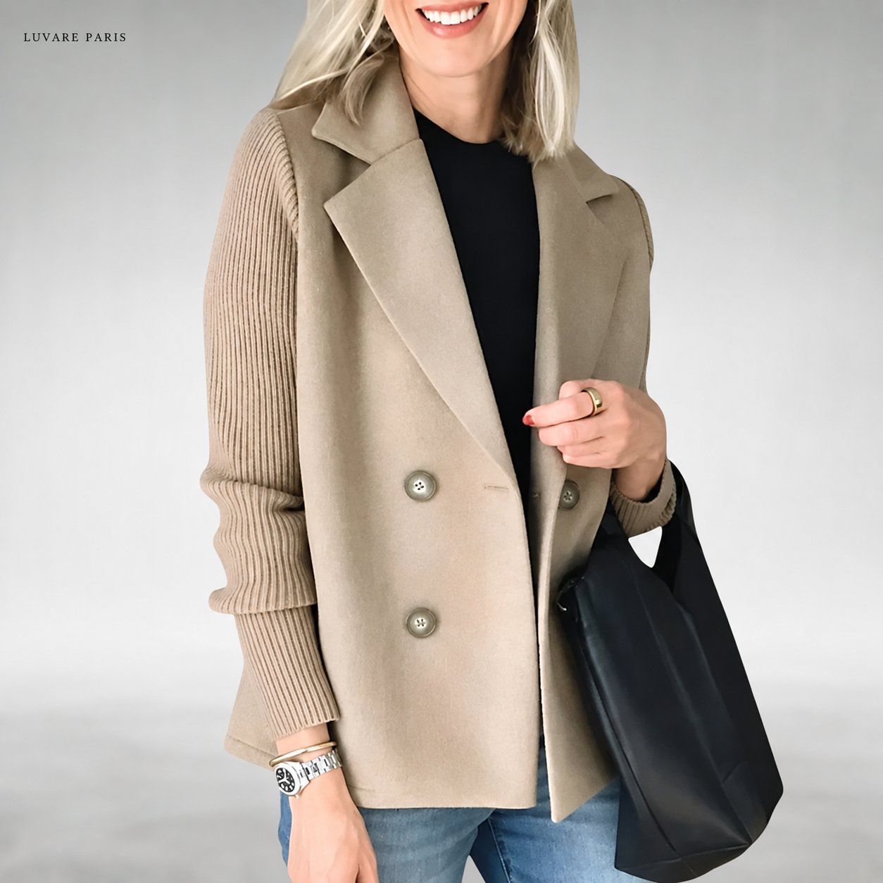 Elise™ Blazer Tricoté