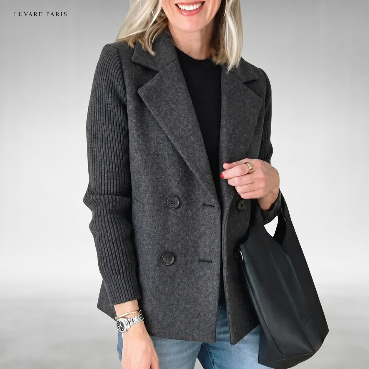 Elise™ Blazer Tricoté