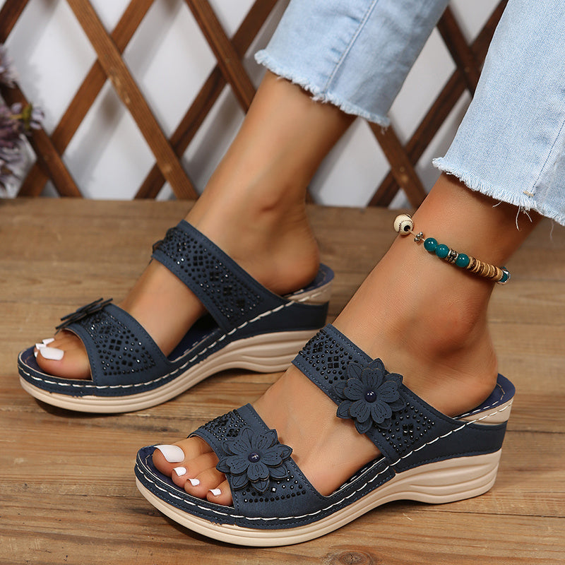 Sandali Comfort con Zeppa Rosalie