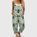 Salopette stampata confortevole