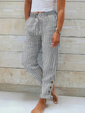 Raquelle - Pantaloni a Righe Casual