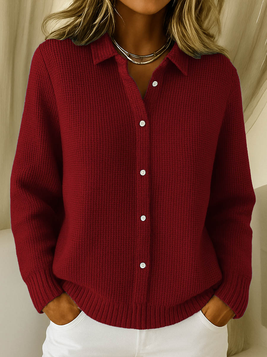 Cardigan in Maglia da Donna con Bottoni