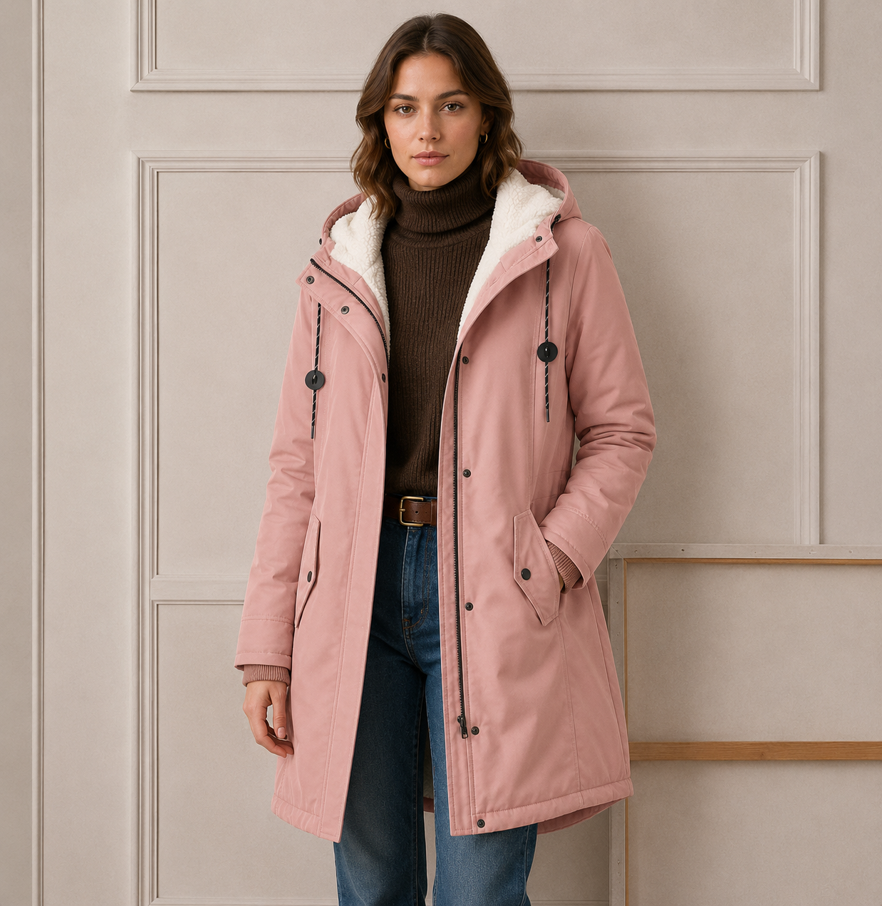 Everest™ | Giacca Calda con Cappuccio per il Freddo