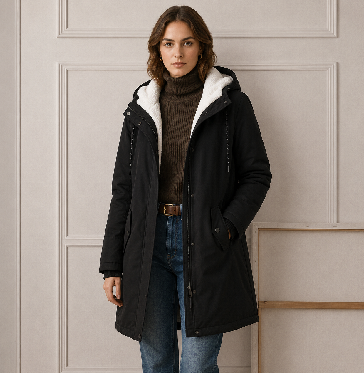Everest™ | Giacca Calda con Cappuccio per il Freddo