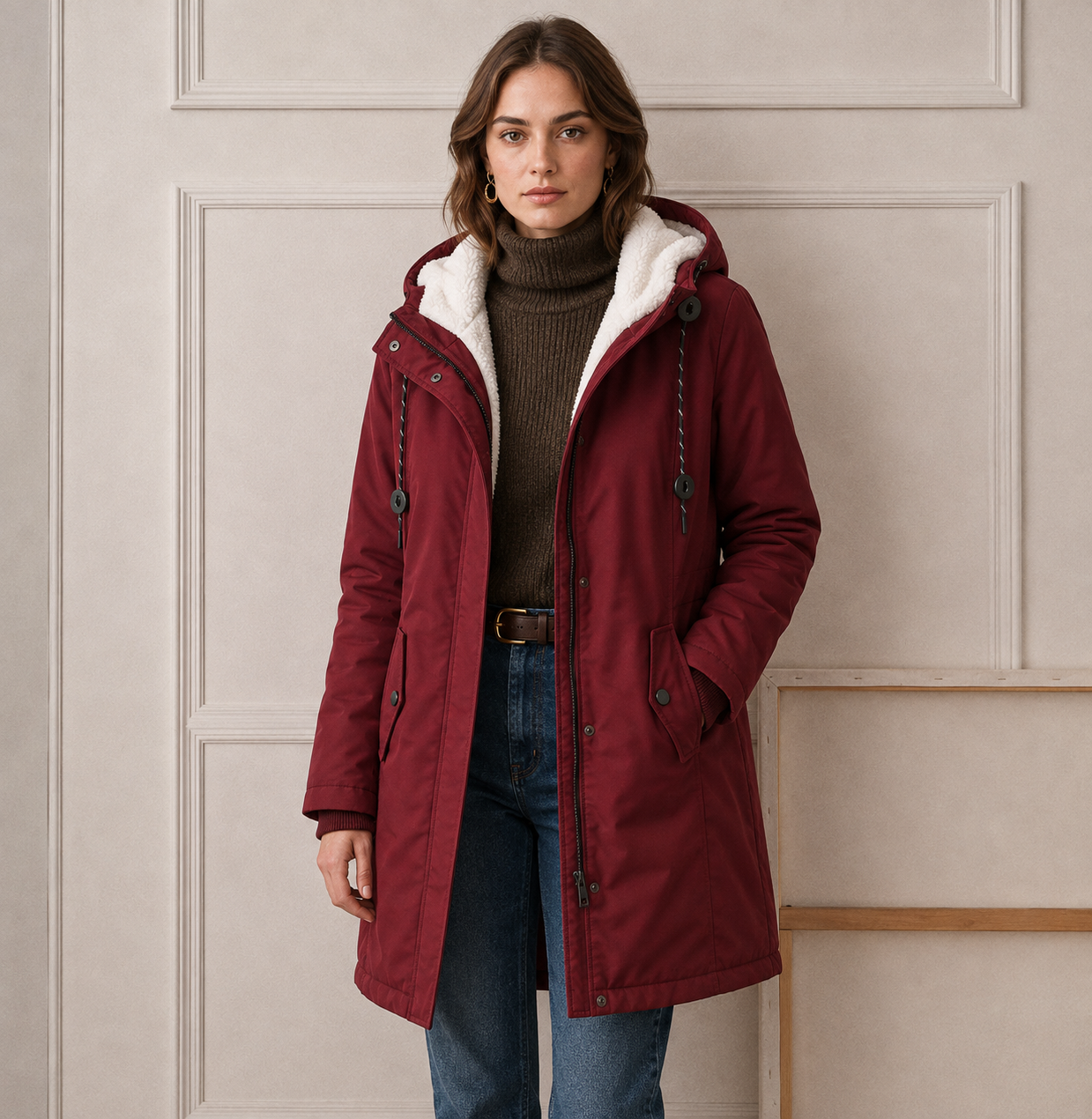 Everest™ | Giacca Calda con Cappuccio per il Freddo