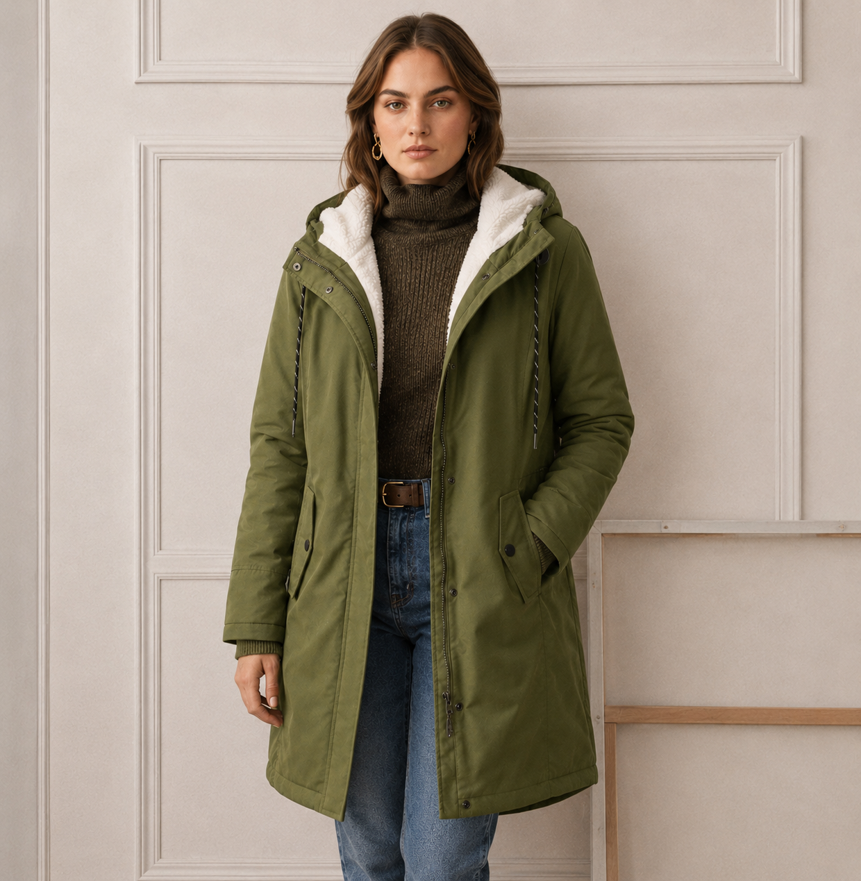 Everest™ | Giacca Calda con Cappuccio per il Freddo