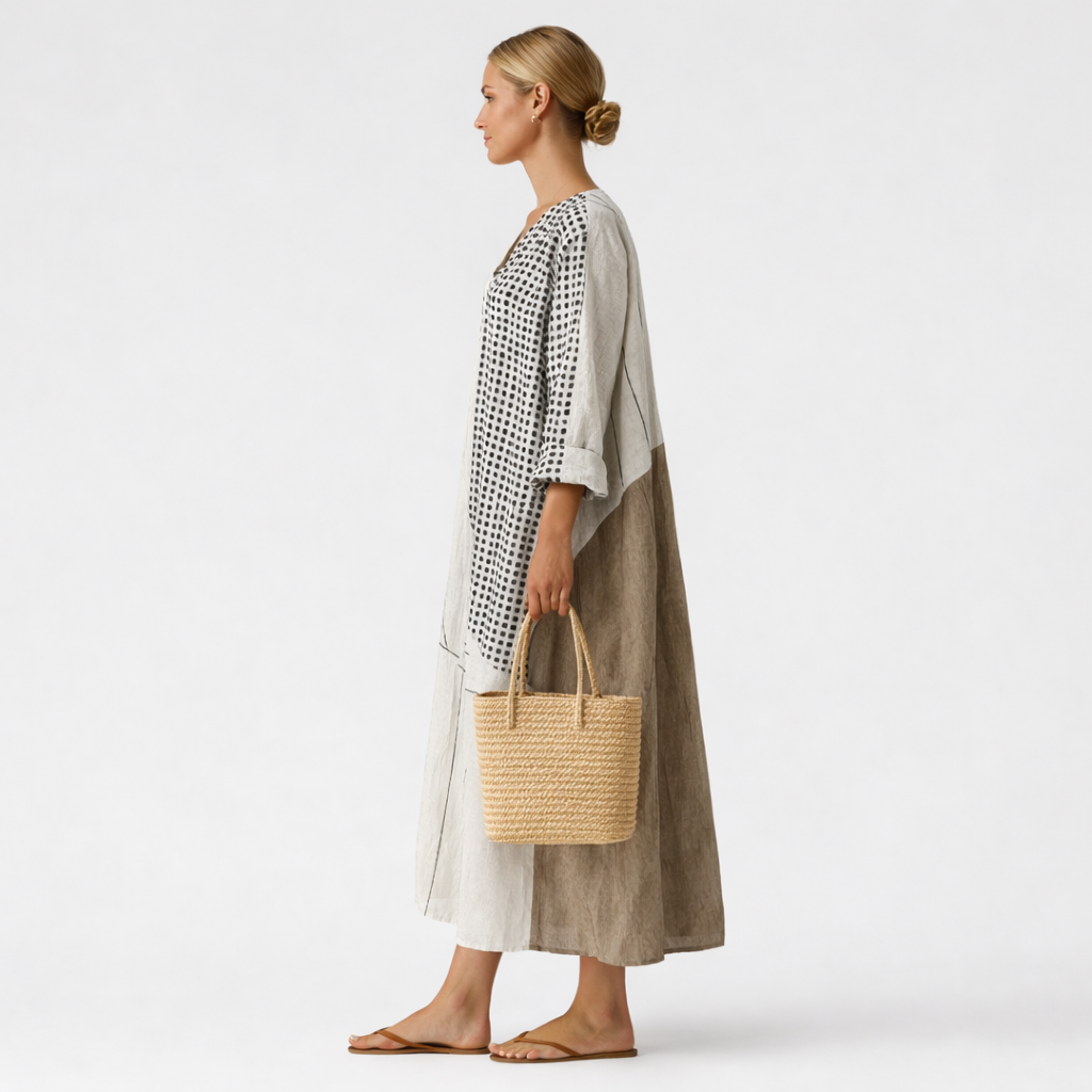 Abito elegante Emma con righe