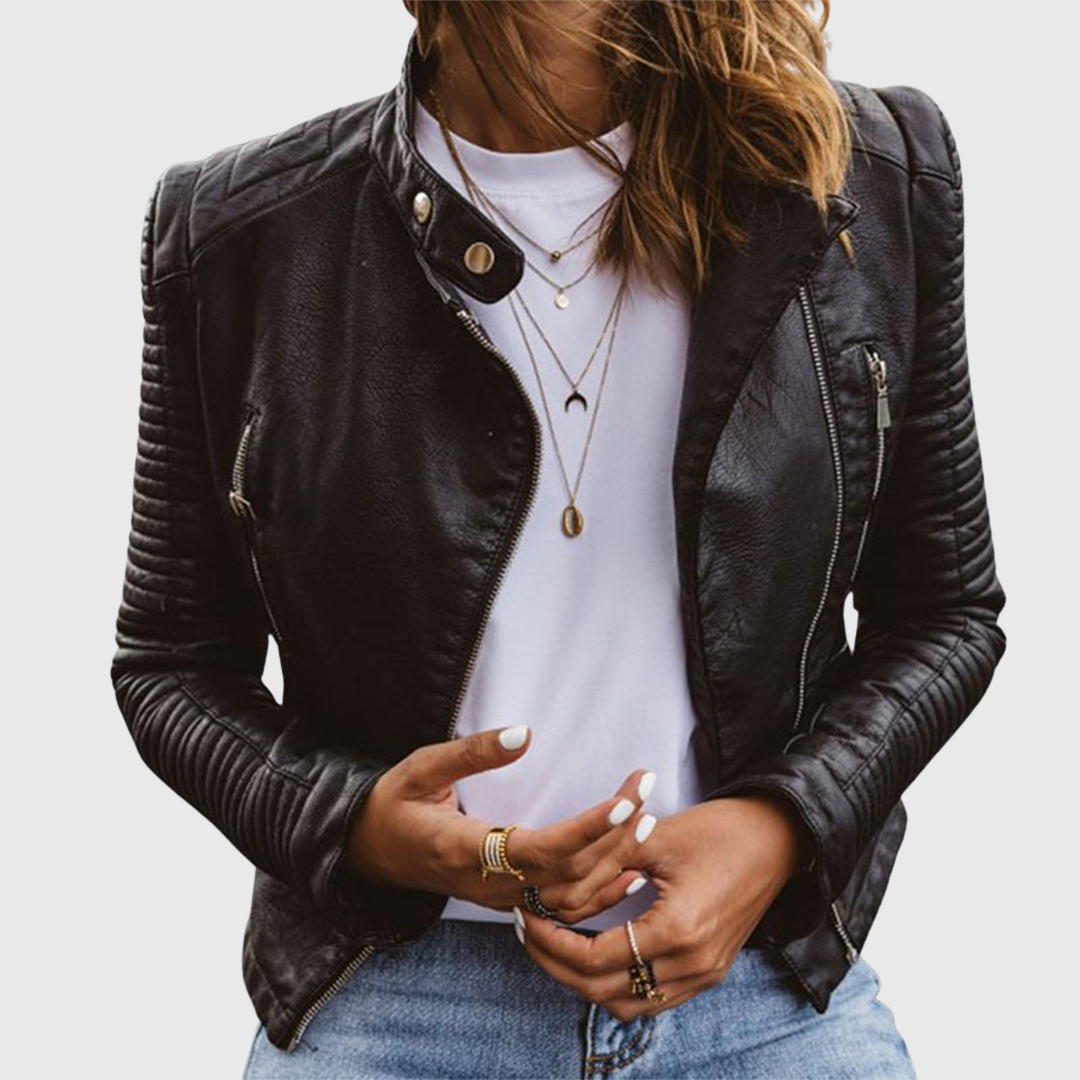 Janet | Giacca in Vera Pelle