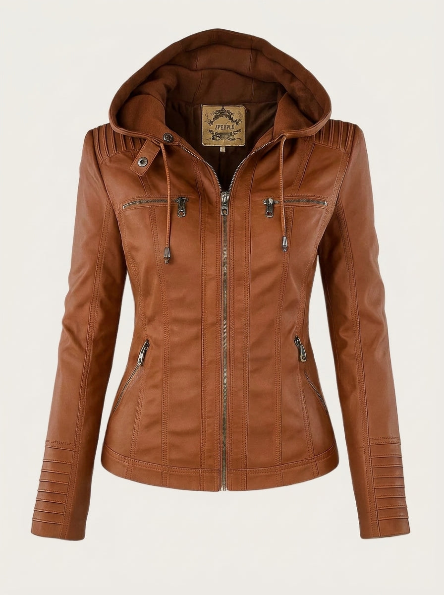 Margherita | Giacca in Pelle Resistente ed Elegante