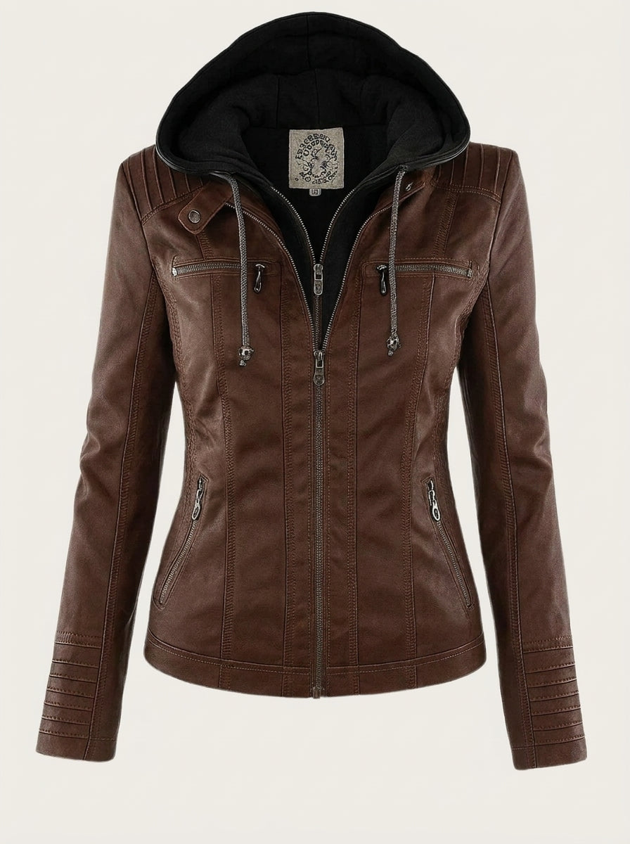Margherita | Giacca in Pelle Resistente ed Elegante