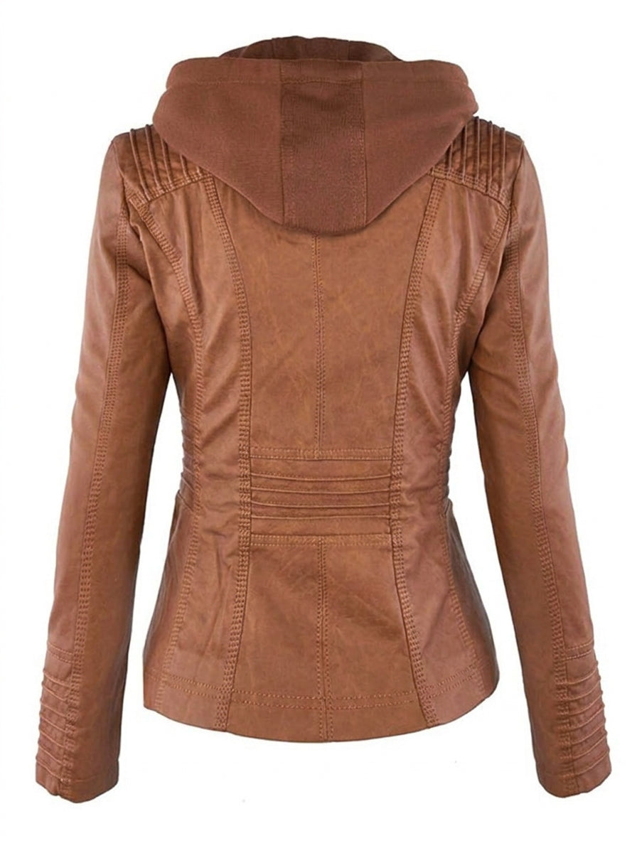 Margherita | Giacca in Pelle Resistente ed Elegante