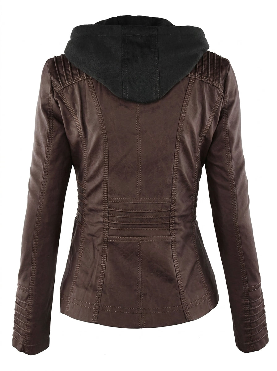 Margherita | Giacca in Pelle Resistente ed Elegante