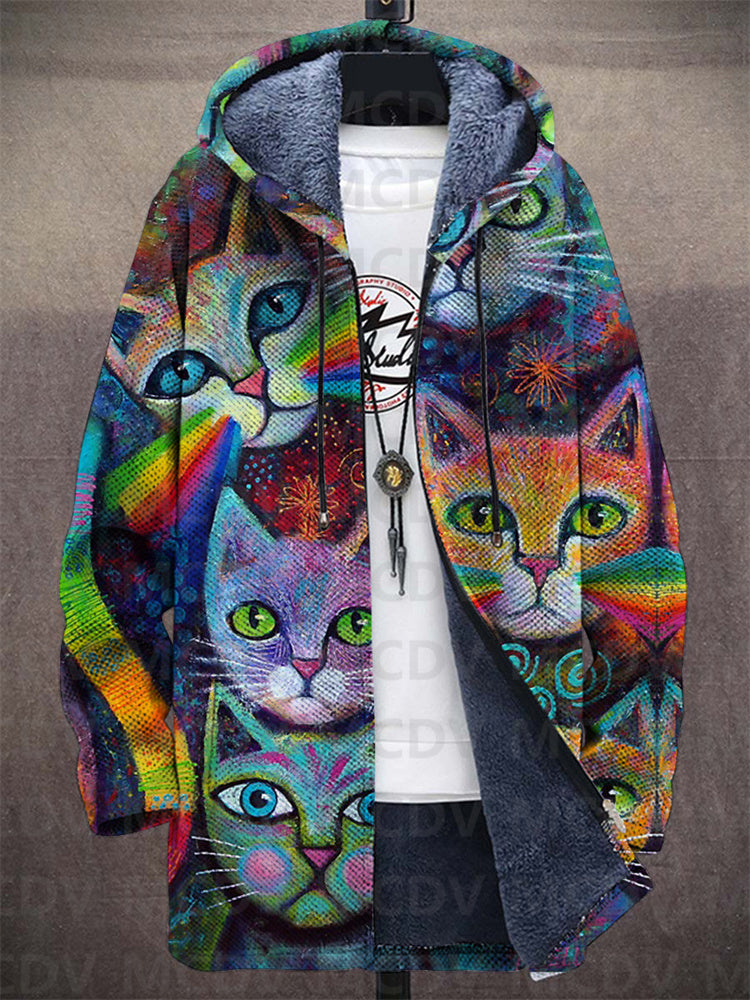 Kalanos™ | Cardigan Lussuoso dall'Ispirazione Artistica