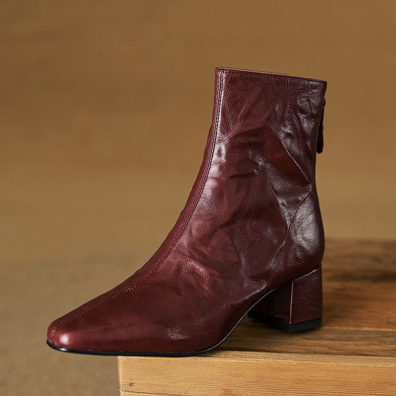 Serafina | Stivaletti in Vera Pelle