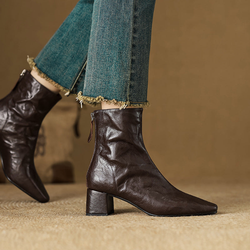 Serafina | Stivaletti in Vera Pelle