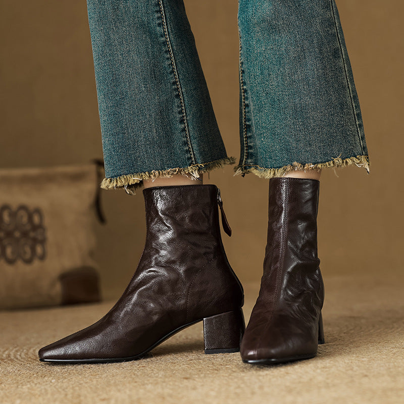 Serafina | Stivaletti in Vera Pelle