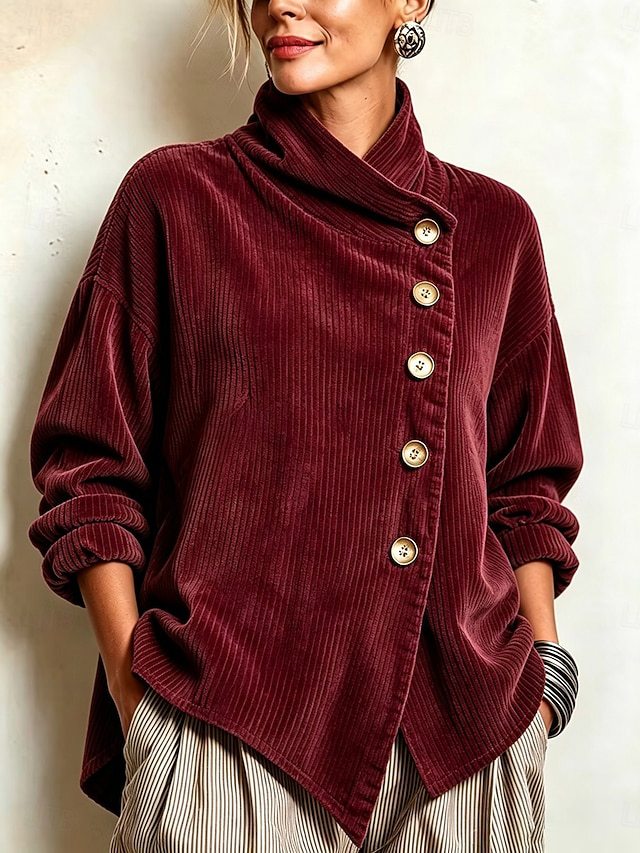 Claudia | Maglione in Velluto a Coste