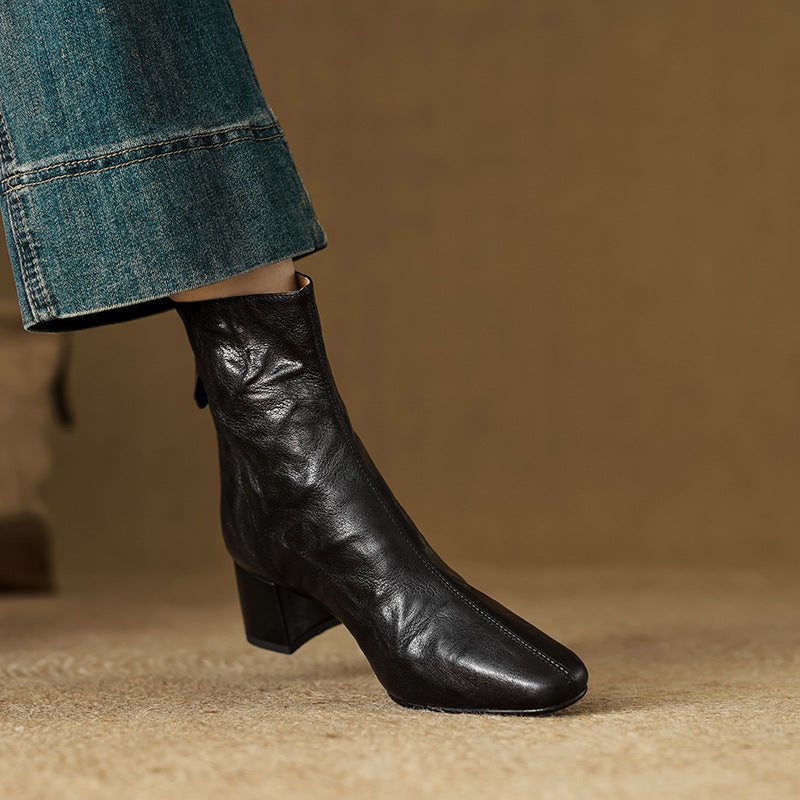 Serafina | Stivaletti in Vera Pelle