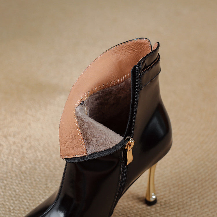 Emma | Stivaletti in Vera Pelle con Tacco