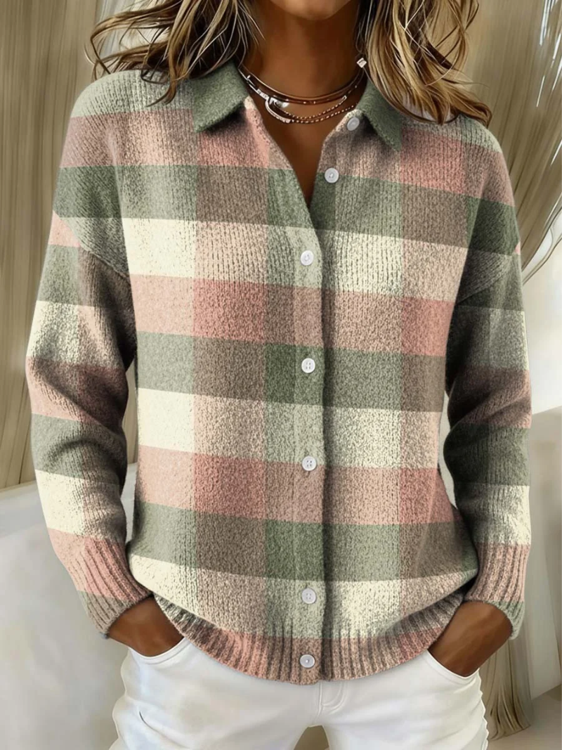 Grace | Cardigan a Quadri