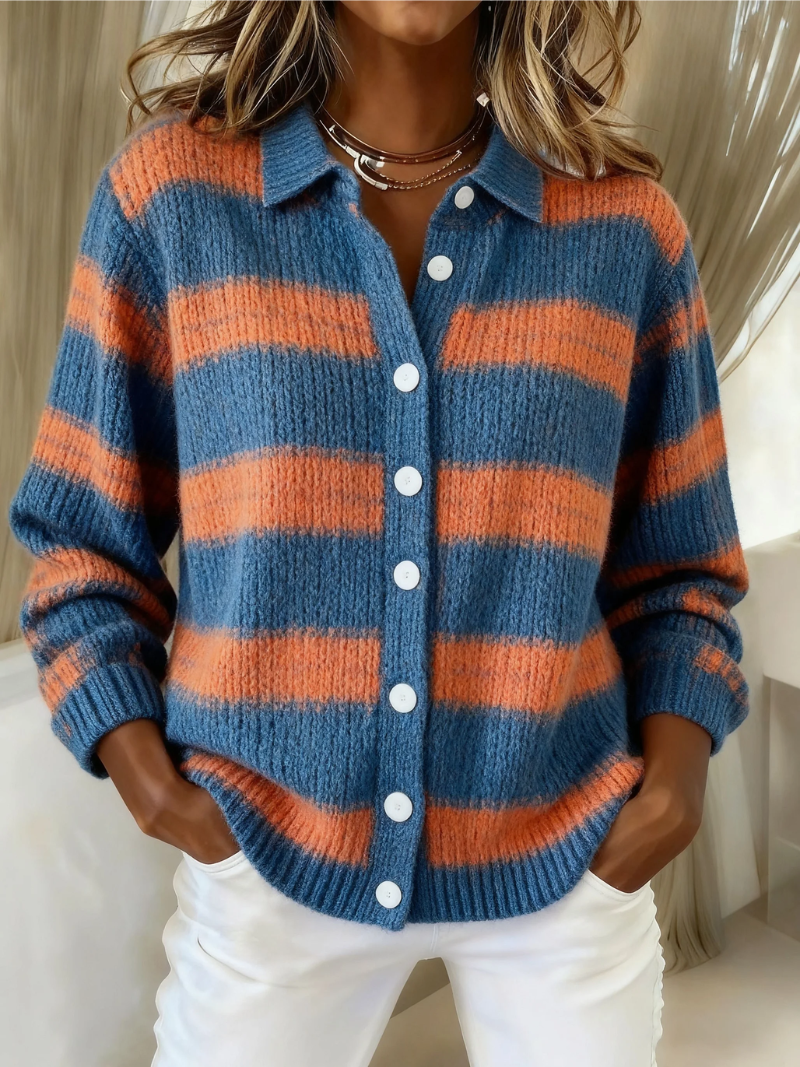 Livia | Cardigan a Quadri