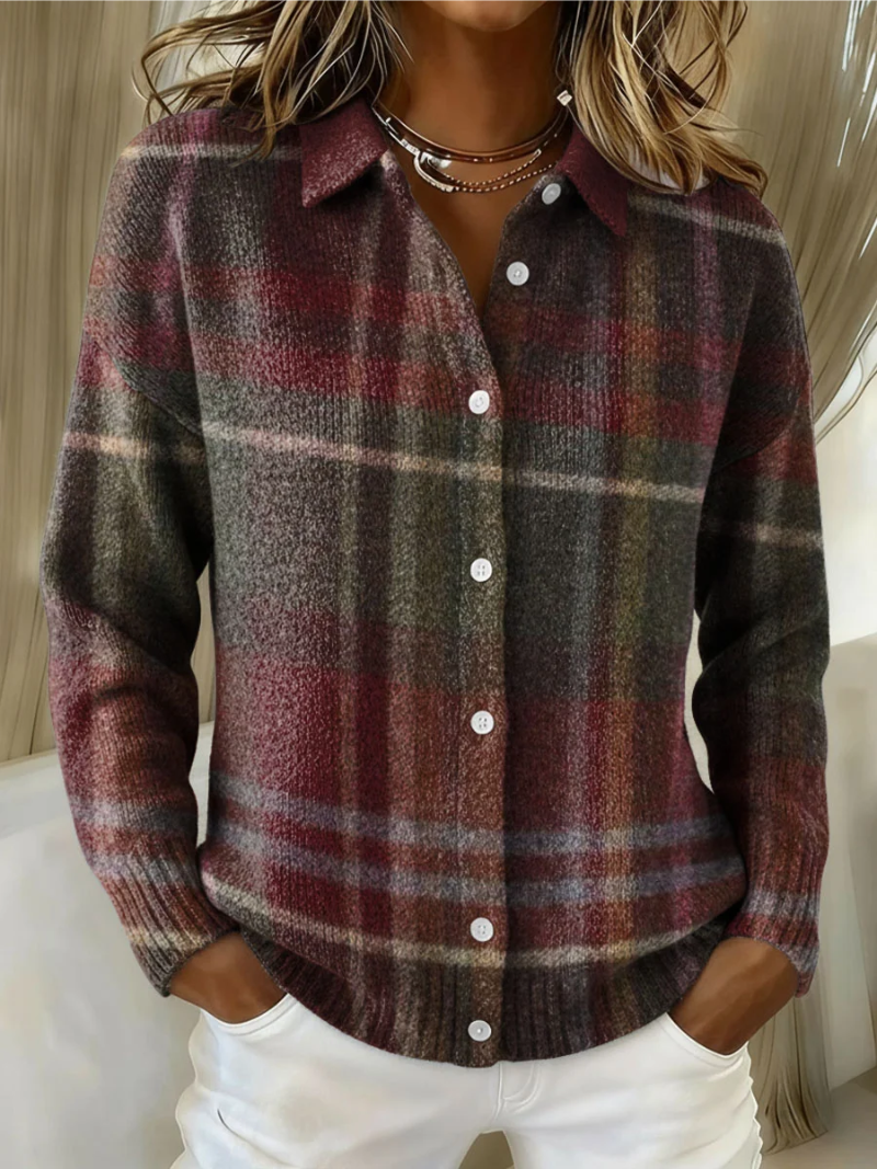 Eleanor | Cardigan a Quadri