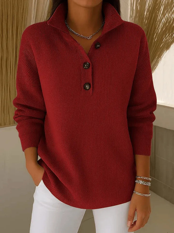 Firenze™ | Pullover Polo Col V