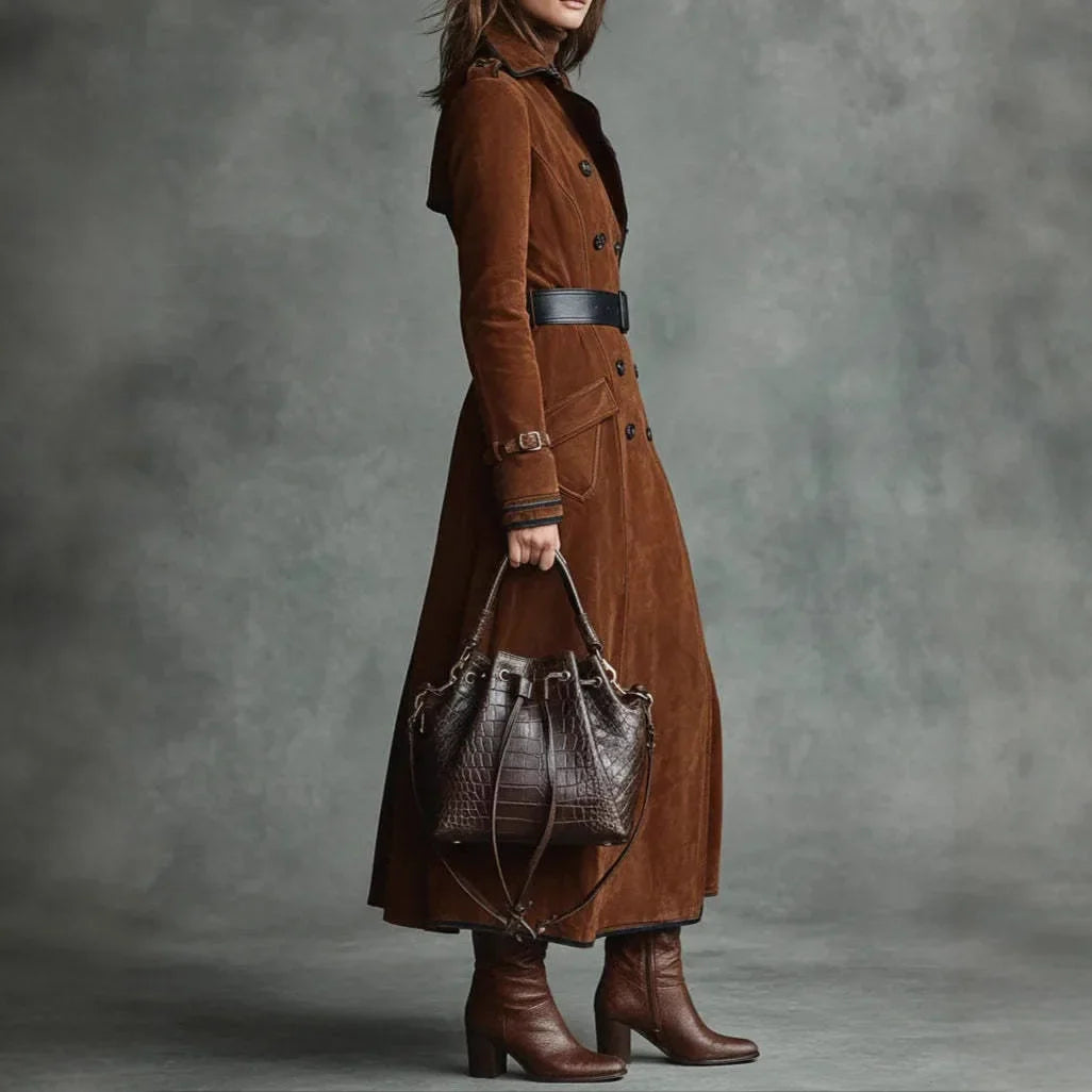 Georgina | Trench Lungo con Cintura