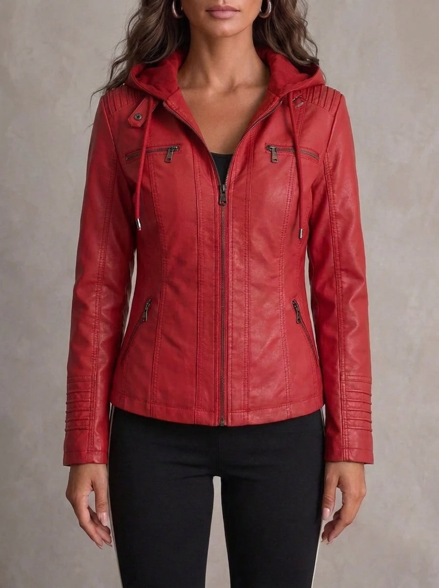 Ester | Giacca in Pelle Resistente ed Elegante