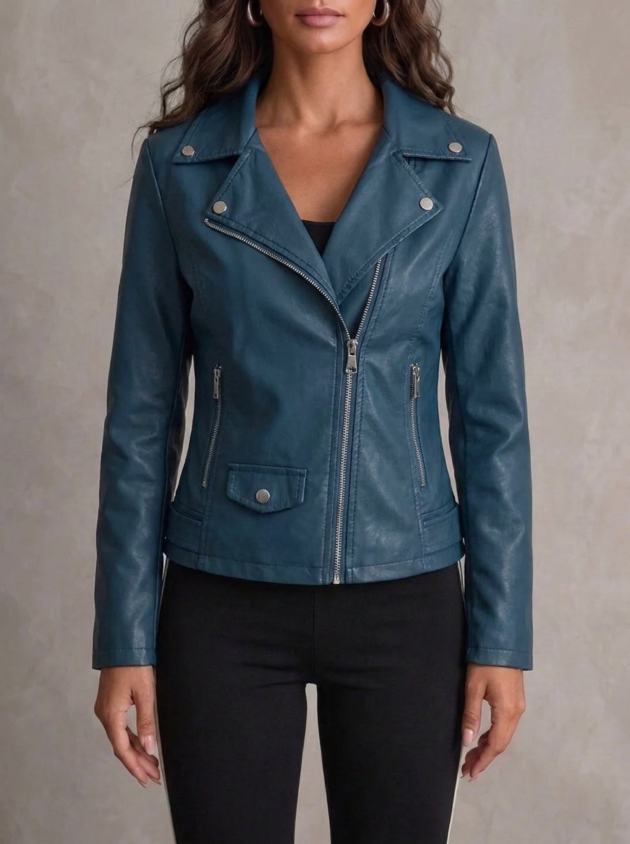 Noemi | Giacca in Pelle Resistente ed Elegante