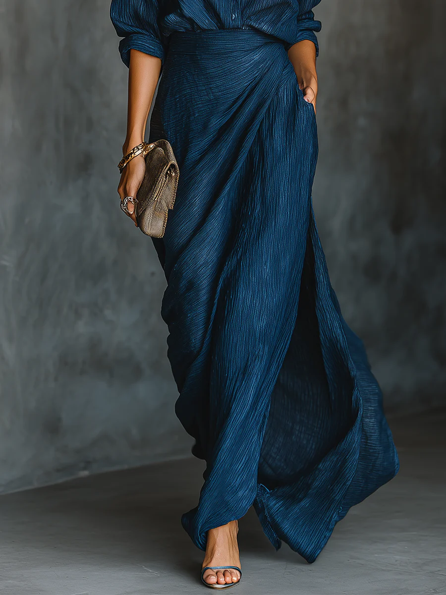 Chiara – Completo Blu Imperiale