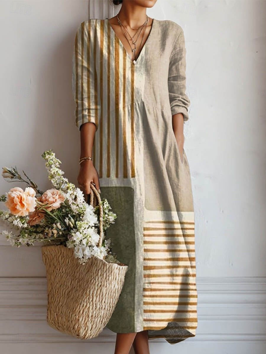 Abito maxi bohème Noor