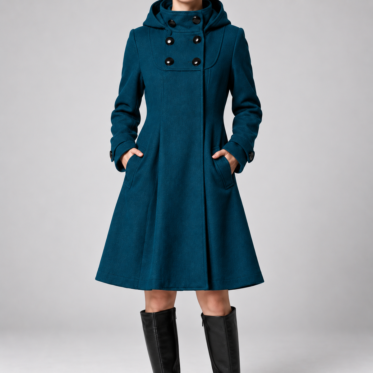 Henrietta | Cappotto con Cappuccio